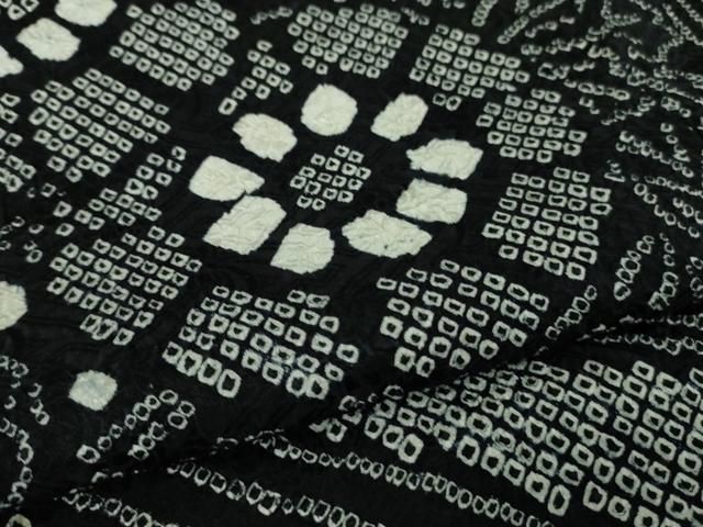 平和屋本店□極上 振袖 総絞り 籬花文 黒地 逸品 DZAA8164kh5 - メルカリ