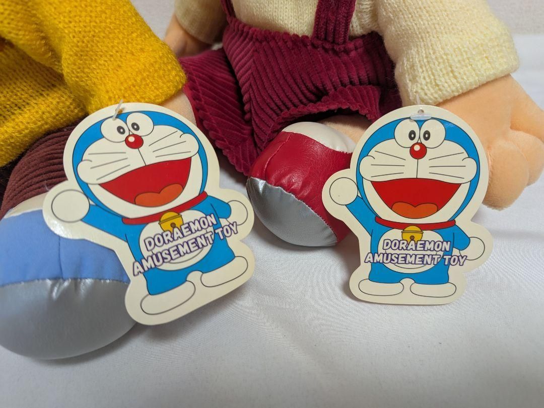 SL ジャイアン&ジャイ子 ぬいぐるみ TAITO タグ付き レトロ SL ジャイアン&ジャイ子 ぬいぐるみ TAITO タグ付き レトロ - メルカリ