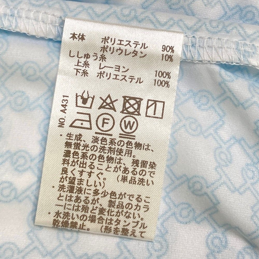 サイズ：48 HEAL CREEK ヒールクリーク  半袖ポロシャツ 総柄 ホワイト系 [240101449145] ゴルフウェア メンズ ストスト サイズ：48 HEAL CREEK ヒールクリーク 半袖ポロシャツ 総柄