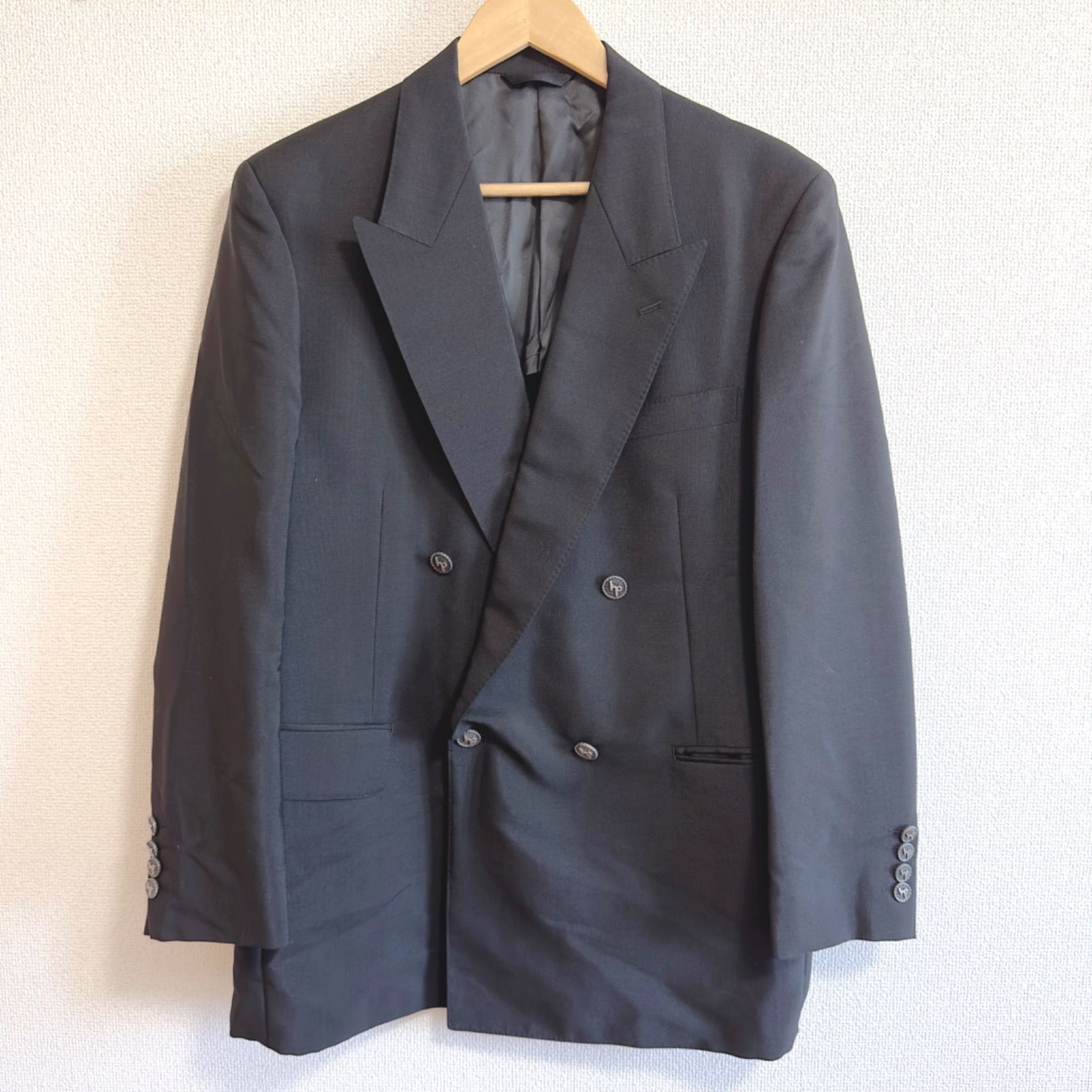 Z17【美品】HENRY POOLE LONDONヘンリープールロンドン テーラード