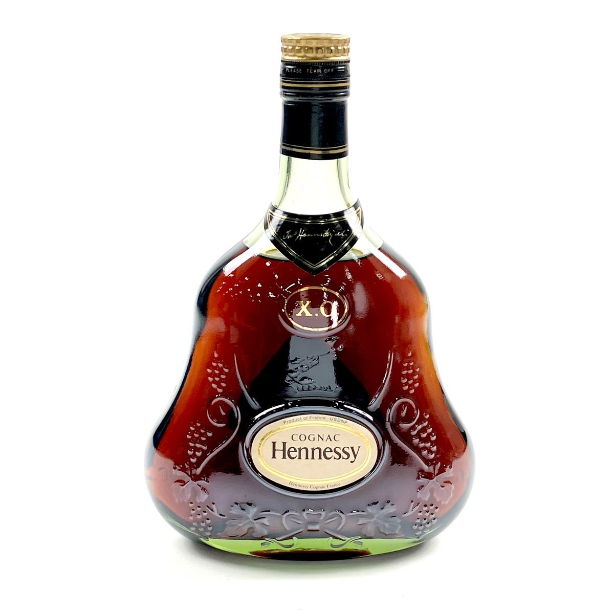 ヘネシー Hennessy XO 金キャップ グリーンボトル 700ml ブランデー コニャック 【古酒】