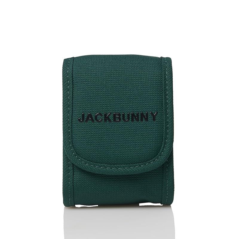 ♥品 ジャックバニー 継続定番商品 スコープケース ロゴファスナーシリーズ カラビナ付き | ゴルフ 測定器 | 262-4984713 140_グリーン FR 0