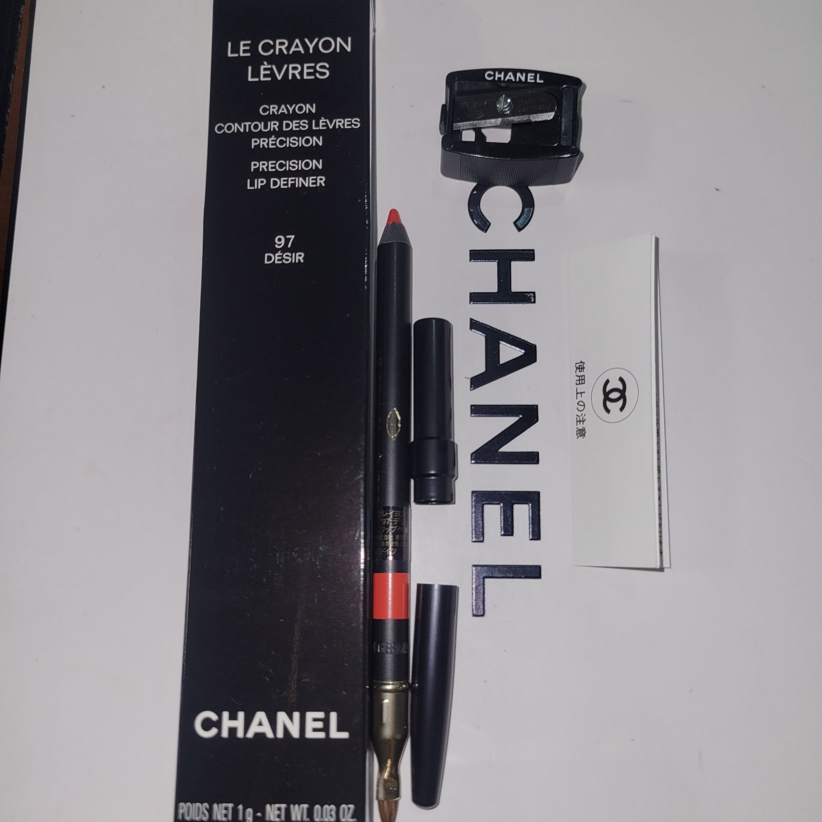 USED【CHANEL】ルクレイヨンレーヴル97デジールリップペンシル-