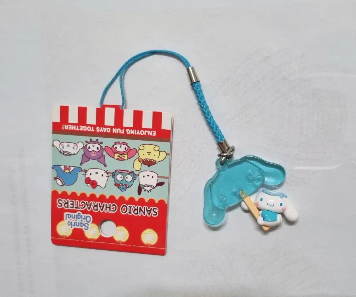 サンリオ シナモロール キャンディー ロリポップ 夏祭り 祭 ストラップ キーホルダー