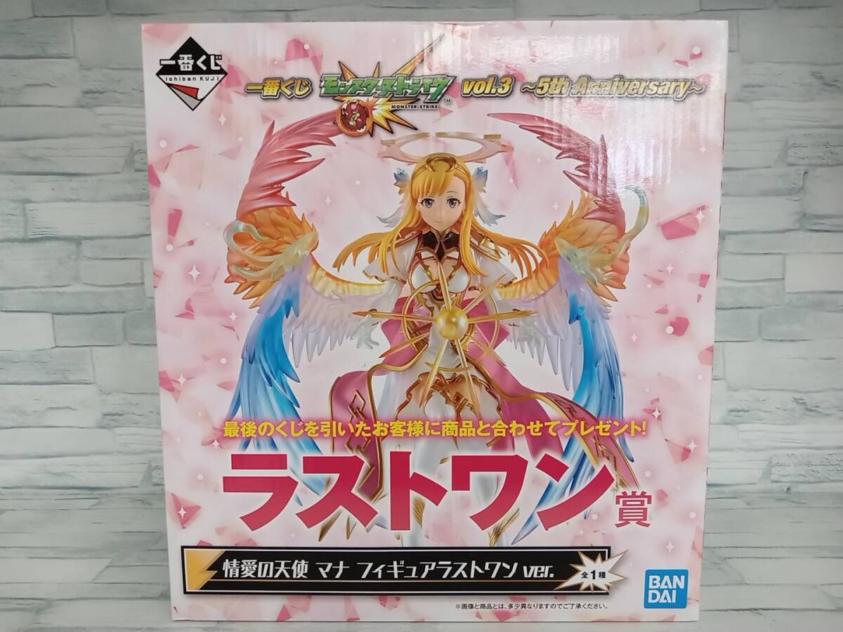 (未使用･未開封品)一番くじ モンスターストライク vol.3 〜5th Anniversary〜 A賞 情愛の天使 マナ フィギュア 全１種 Amazon | 一番くじ モンスターストライク vol.3 ～5th