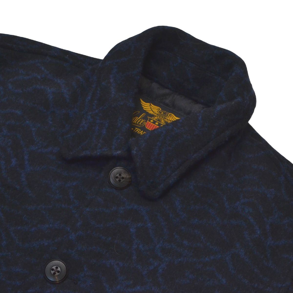 CALEE キャリー スポーツジャケット DOUBLE JACQUARD WAVE PATTERN