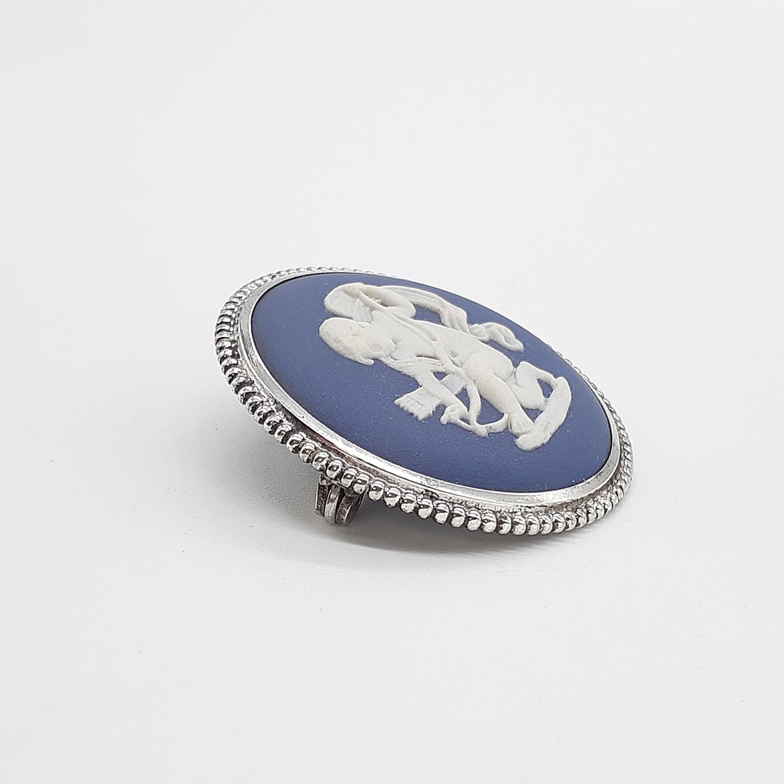 4451 ウェッジウッド ヴィンテージ シルバーブローチ ジャスパー Sv925 楽天市場】Wedgwood ウェッジウッド ジャスパー ブローチ 兼