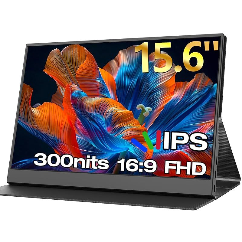 Alichome モバイルモニター 15.6インチ 1920×1080 FHD Alichome モバイルモニター 15.6インチ 1920×1080 FHD 在庫限り