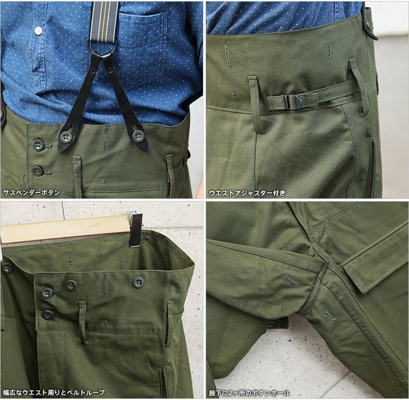 デッドストック チェコ軍 実物 M85 FIELD PANTS OD フィールド