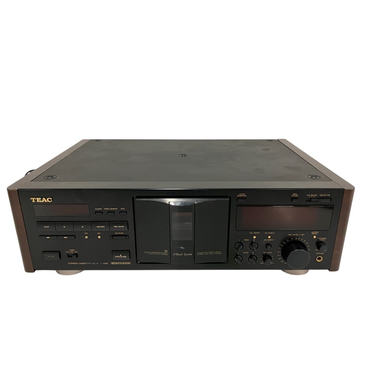 TEAC V-6030S 3ヘッドシングルカセットデッキ TEAC ティアック V-6030S 
