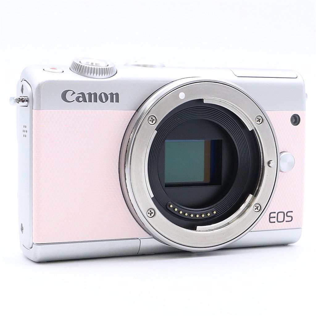 極上品】 Canon EOS M100 リミテッドピンク レンズキット 15