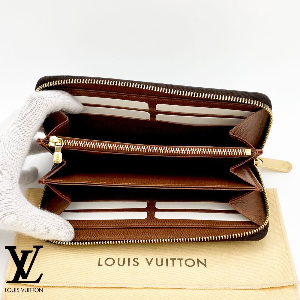 極上美品】ルイヴィトン LOUIS VUITTON モノグラム ジッピーウォレット