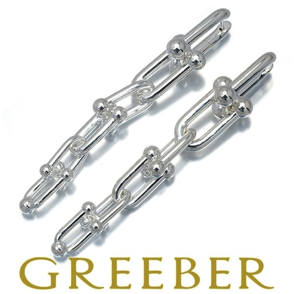 ティファニー ピアス ハードウェア グラジュエイテッド リンク ハードウェア グラジュエイテッド リンク ピアス YG[60006354