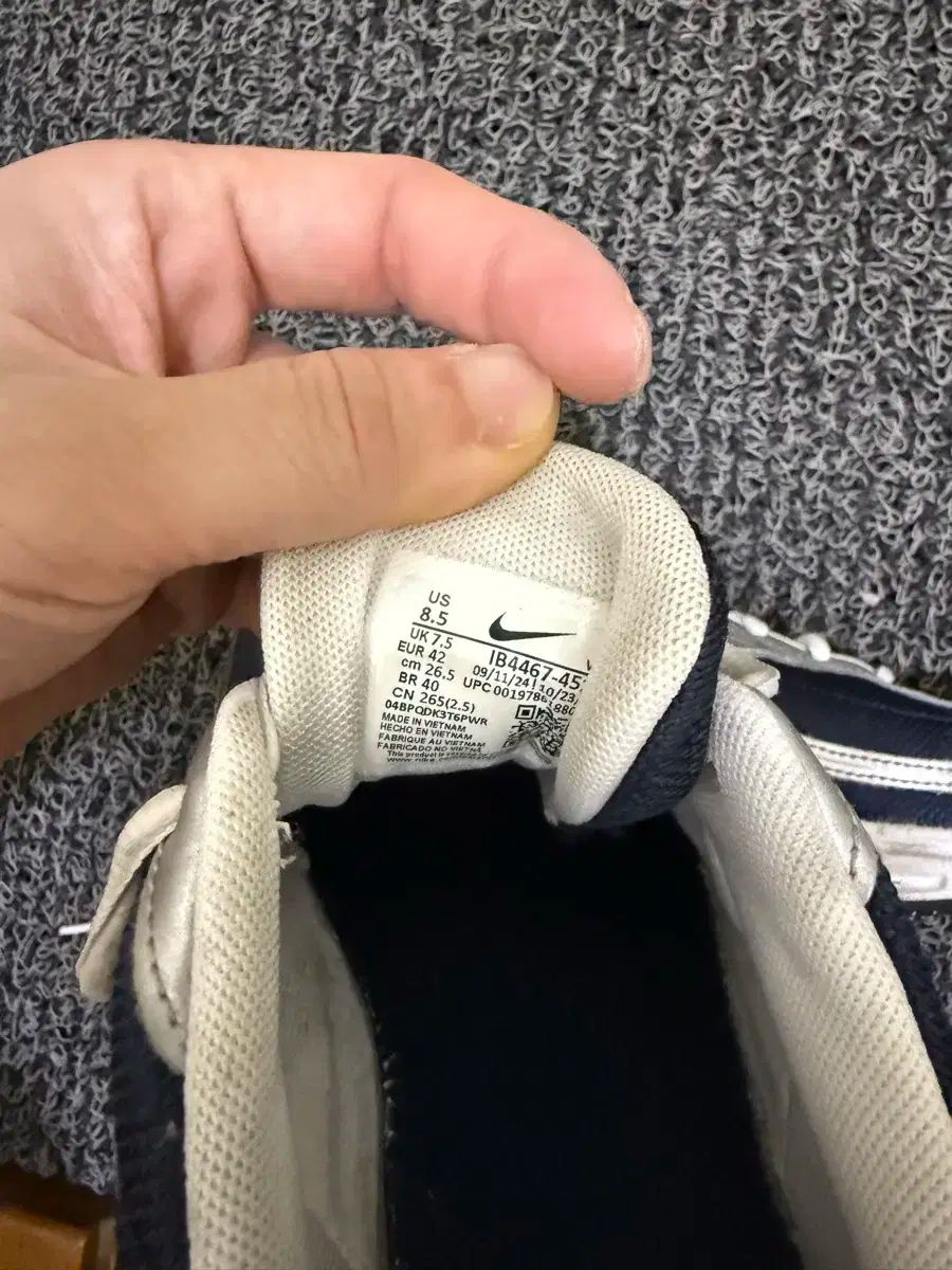 NIKE ナイキ INT メンズ ランニングシューズ ネイビー|イエロー