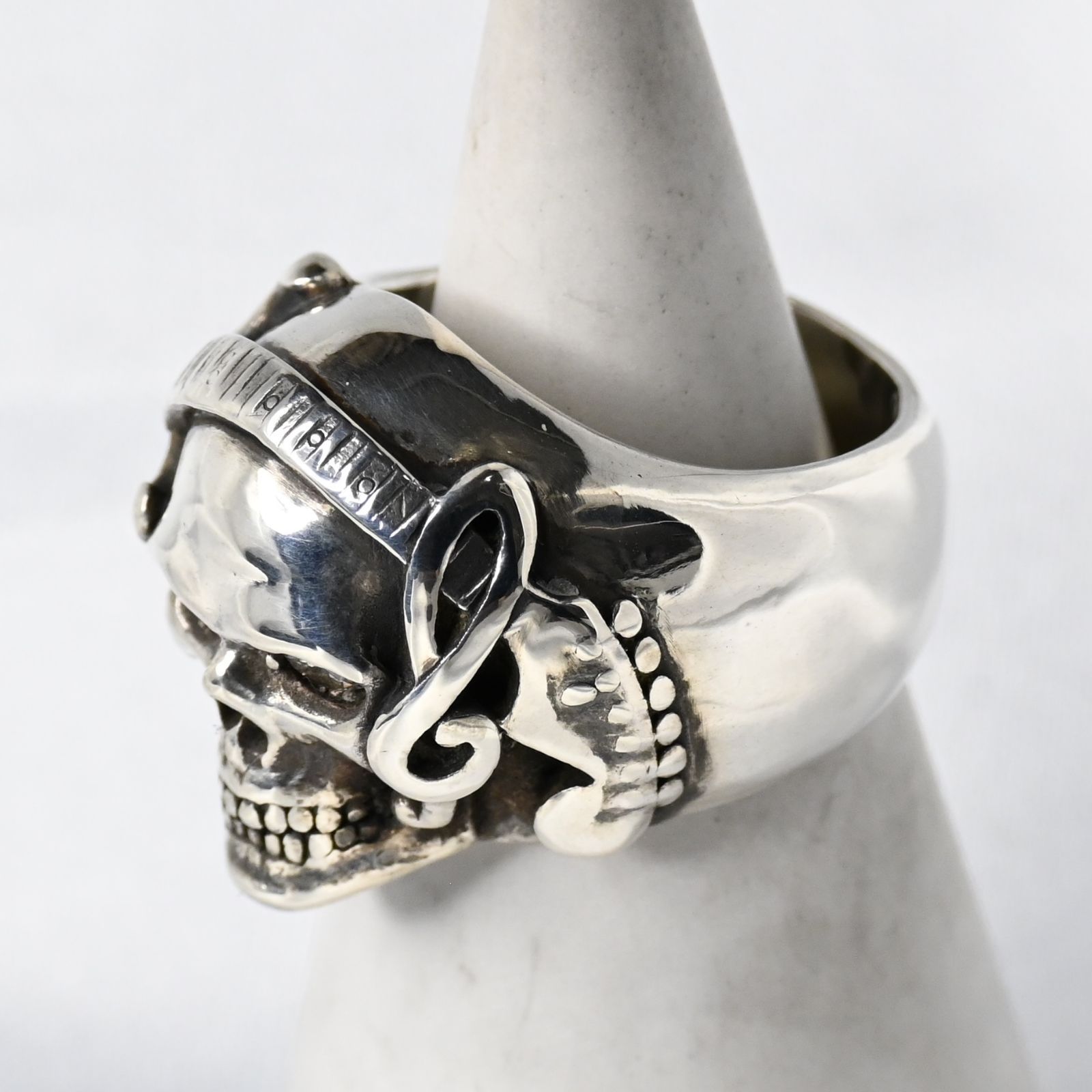 新品仕上げ】 JUSTIN DAVIS F.BENDER スカル リング 10号 ジャスティン