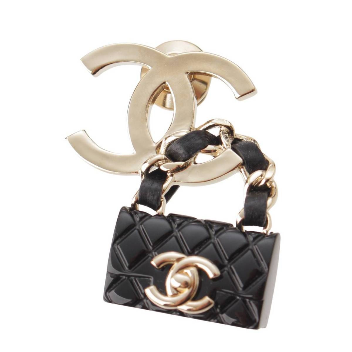 ✨最終価格✨ CHANEL シャネル ブローチ B23C マトラッセ バッグ 楽天市場】【シャネル】Chanel B23C ココマーク マトラッセ