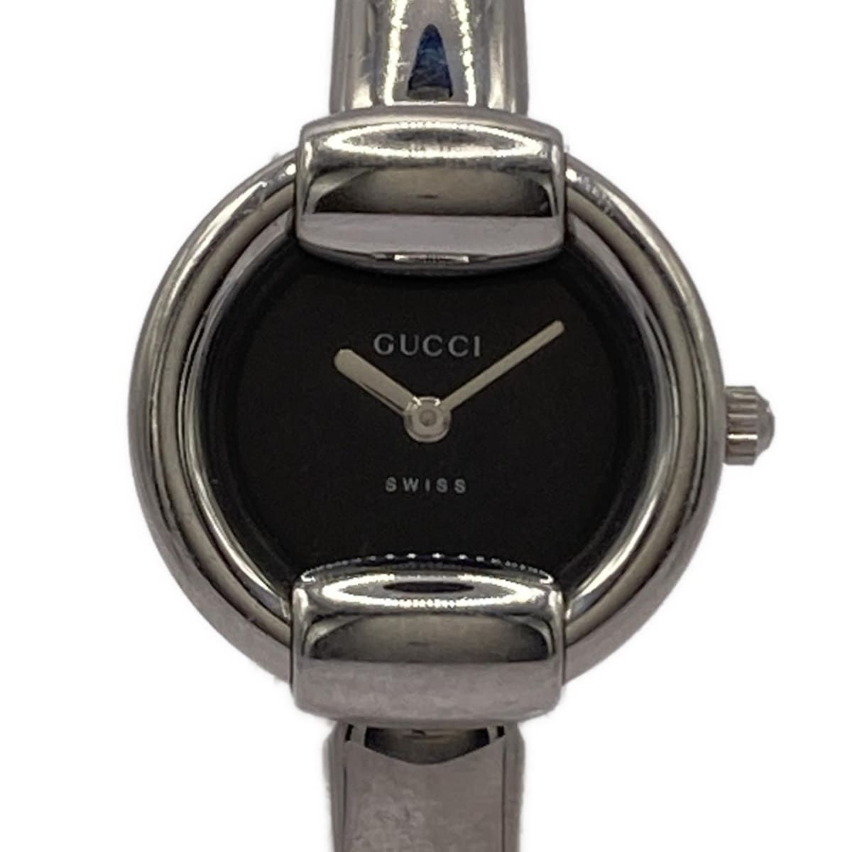 GUCCI(グッチ) 腕時計 - 1400L レディース 黒 - メルカリ GUCCI(グッチ) 腕時計 - 1400L レディース 黒 - メルカリ