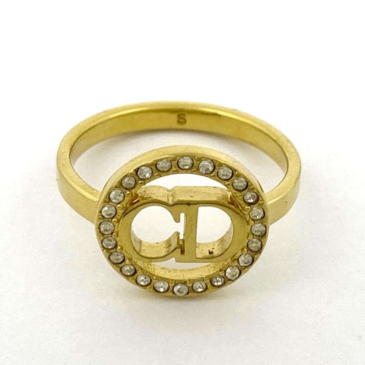 通販生活 ファッション クリスチャンディオール Christian Dior ロゴ ラインストーン アクセサリー