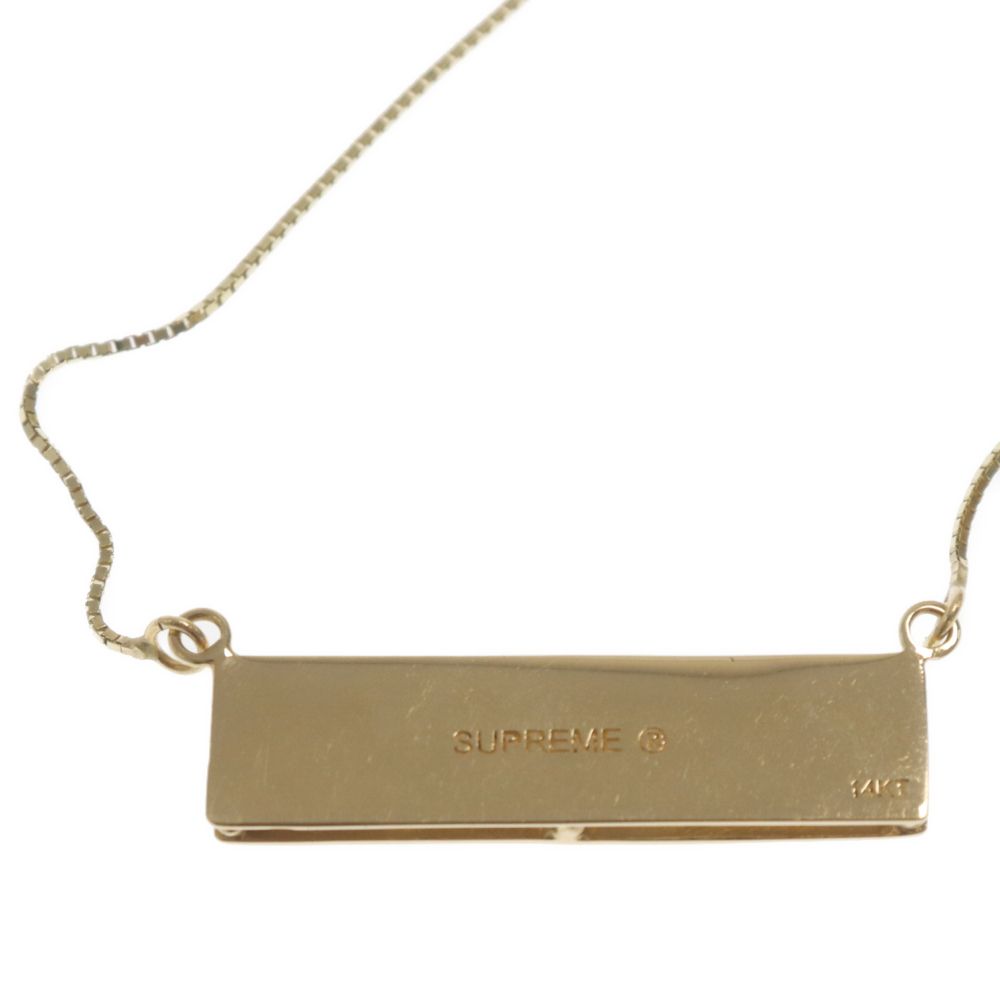 SUPREME 　2020年春夏 Name Plate 14K　ネックレス SUPREME 2020年春夏 Name Plate 14K ネックレス Supreme