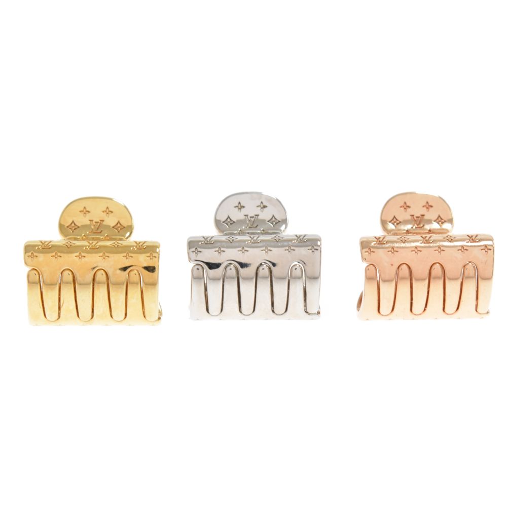 【上品&かわいさ抜群♪】ルイヴィトン★ヘアアクセサリー ルイヴィトン M68389 アクセソワール シュブ ナノグラム ヘア