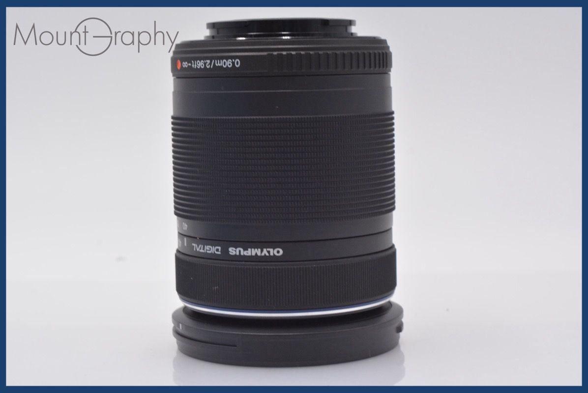 上 オリンパス OLYMPUS M.ZUIKO DIGITAL 40-150mm F4-5.6 R ED MSC 前後キャップ-レンズフィルター付 完動 同梱可 am276