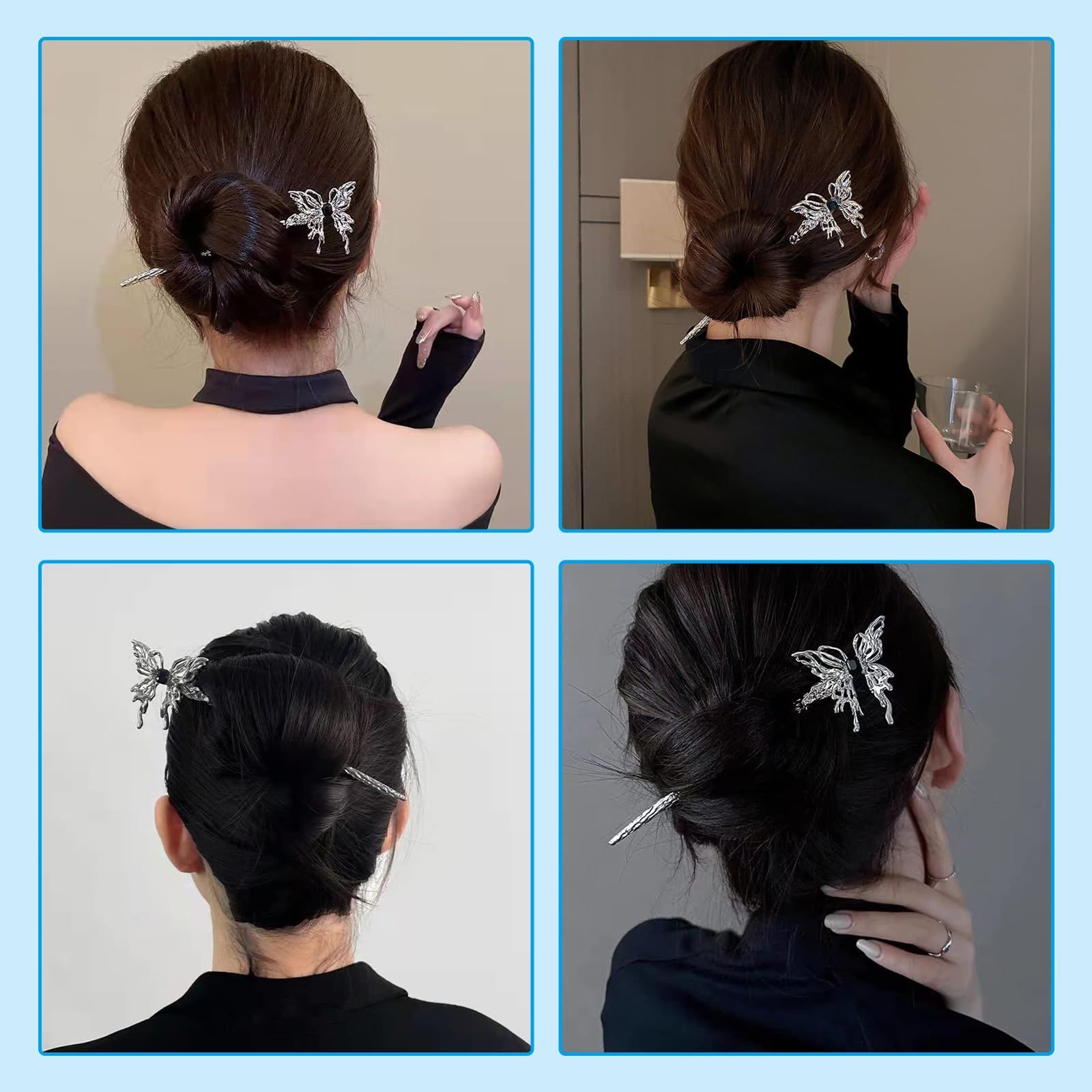 かんざし 2個セット - ヘアアクセサリー