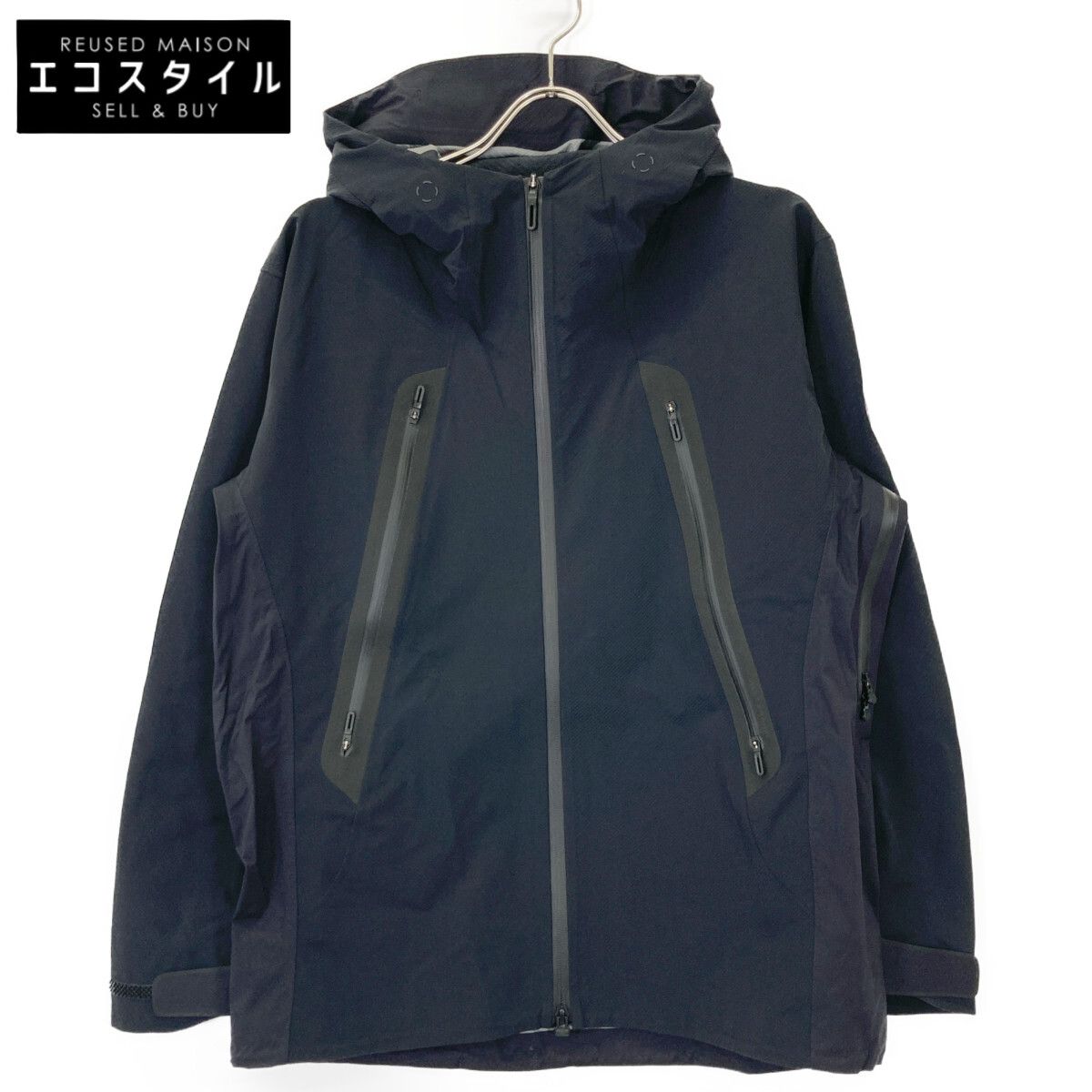 DESCENTE デサント ALLTERRAIN ﾌﾞﾗｯｸ ﾊｰﾄﾞｼｪﾙ ｸﾚｱｽEXP ｼﾞｬｹｯﾄ M