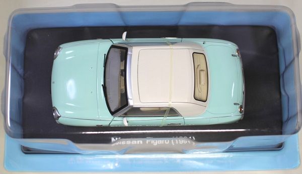 USED 未開封 1/24 国産名車コレクション 日産 フィガロ 1991