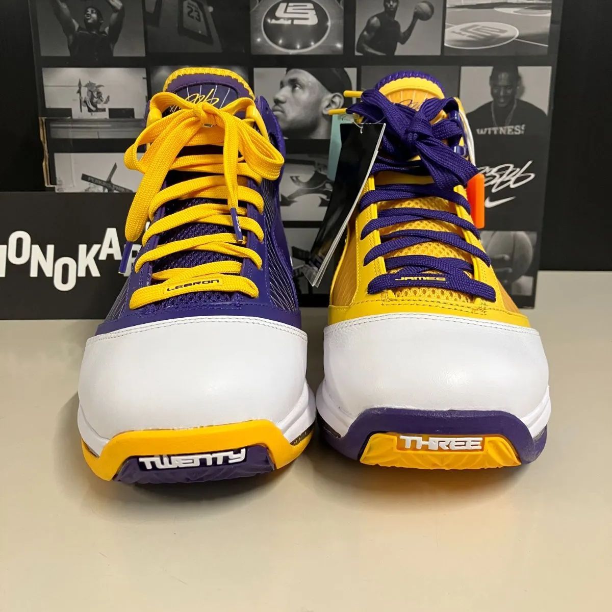 併売】NIKE LEBRON VII QS LAKERS MEDIA DAY ナイキ レブロン7 メディアデー 27cm【むつ80-0127】 -  メルカリ