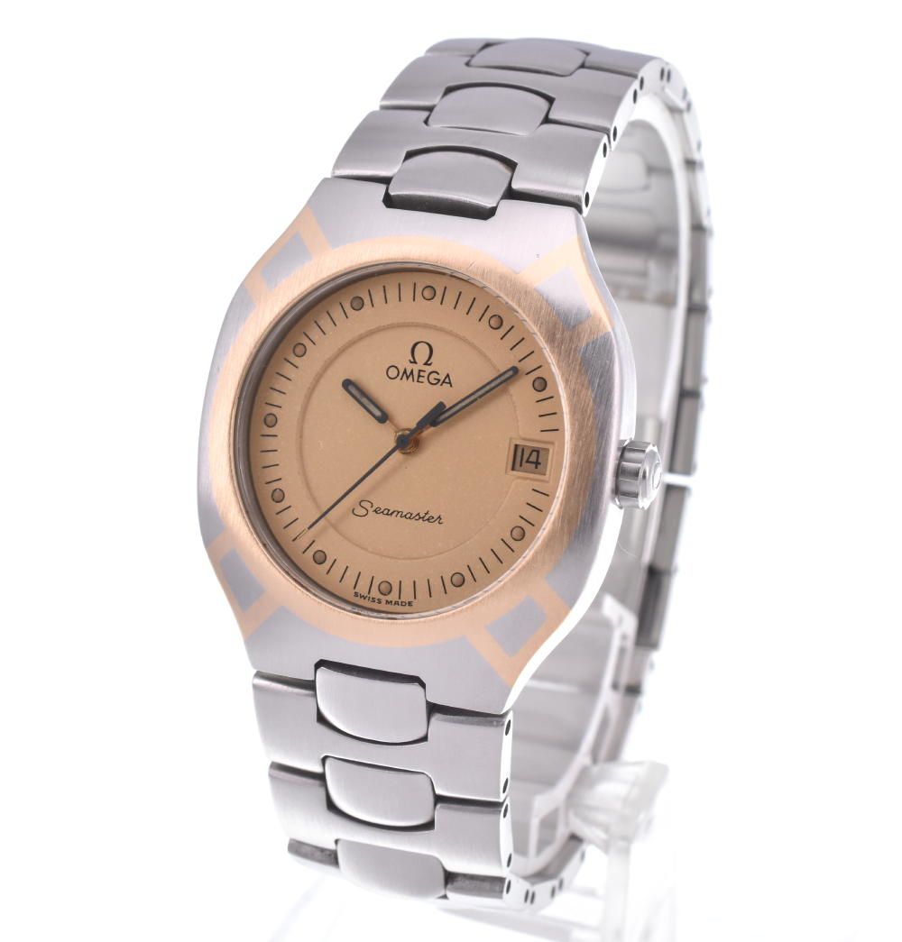 オメガ OMEGA シーマスター ポラリス デイト クォーツ メンズ