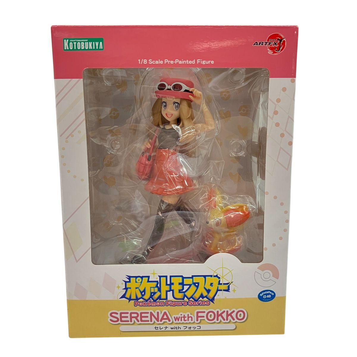 KOTOBUKIYA ポケットモンスター セレナ with フォッコ ポケモン フィギュア C10013284