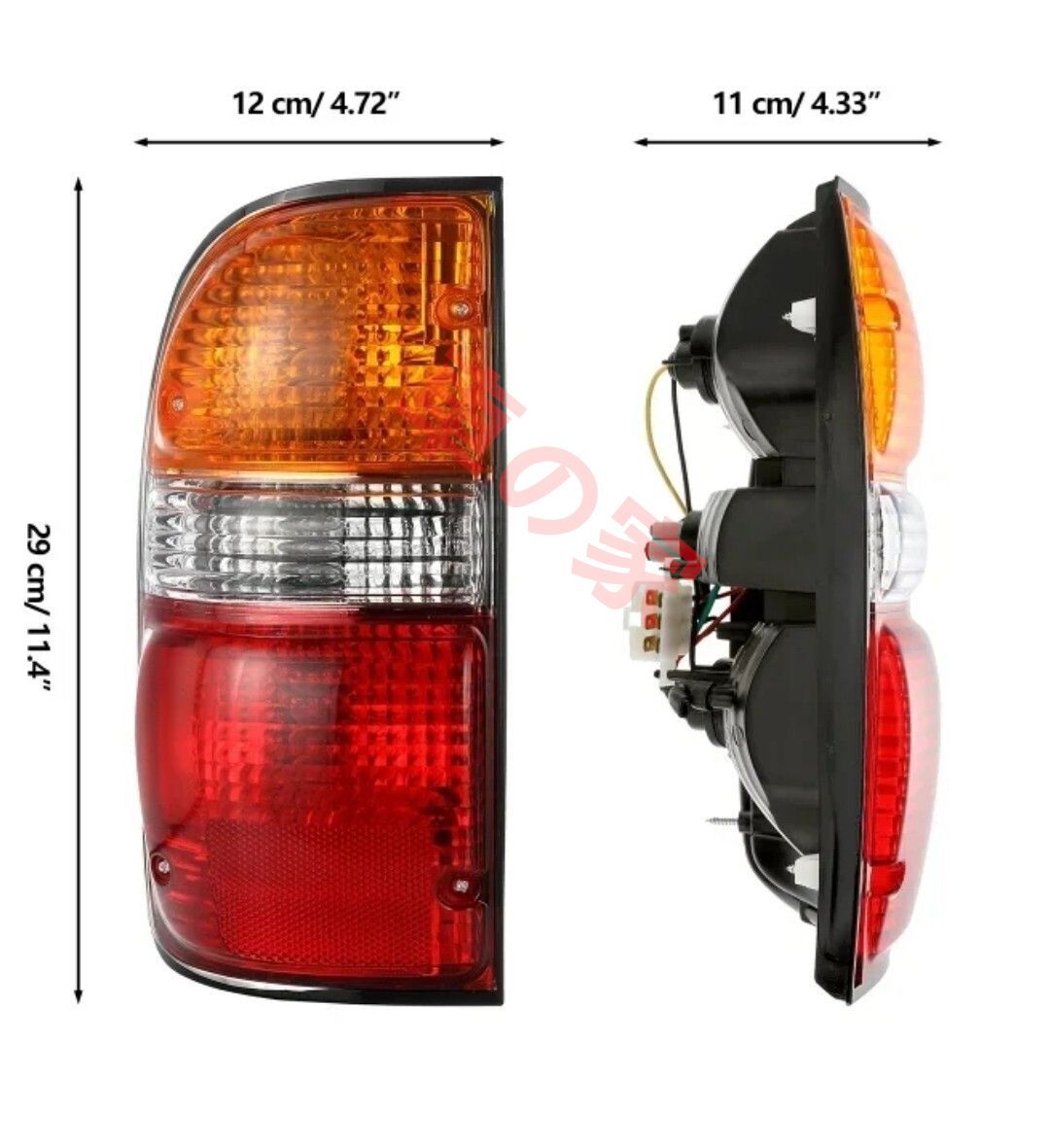 トヨタ タコマ テールランプライト 2001-2004 OEM 左右セット ハイラックス FFCRYSTALESIA_COM