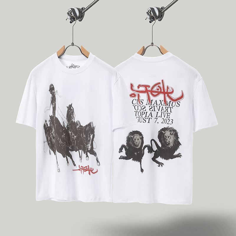 新品 Travis Scott Cactus Jack x Utopia Tour 半袖 Tシャツ