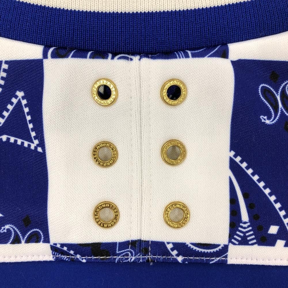 超美品】ラッセルノ ジャケット ブルー×白 ブロックチェック 超美品】ラッセルノ ジャケット ブルー×白 ブロックチェック