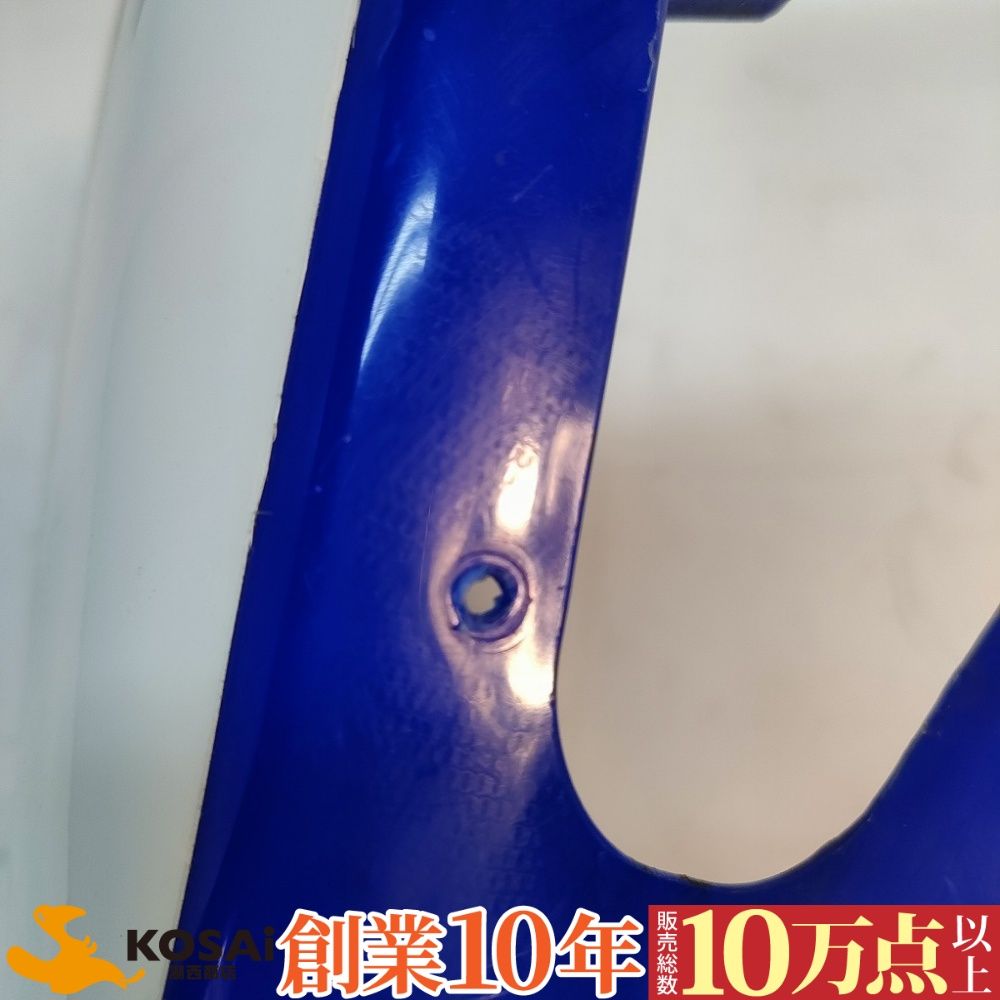 ヤマハ WR250F フロントカウルASSY ヘッドライト キズ有 デカール剥がれ有り BRIGHTFACE_UK