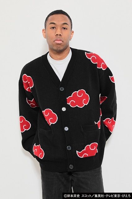 NARUTO ナルトR4G 暁ニットカーディガンCARDIGAN XL