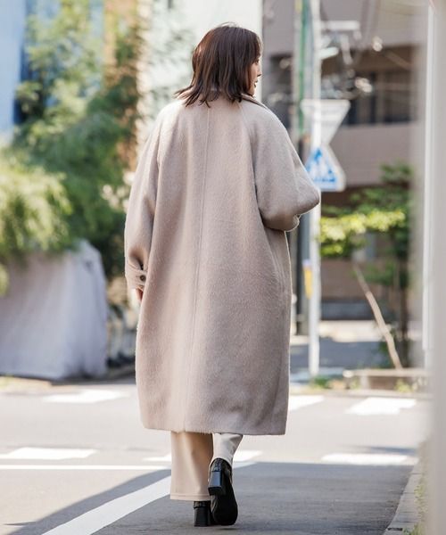 ラッピング対象外 22AW 新品 Emma Taylor GOLD釦 ロングチェスター