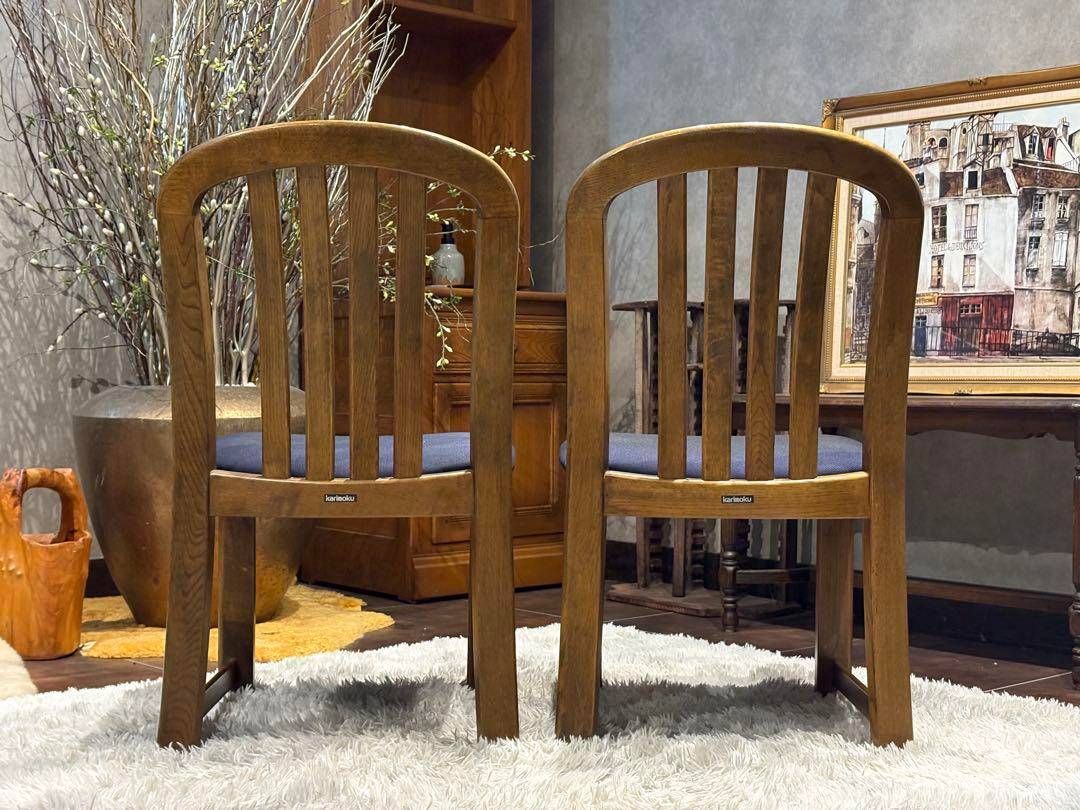 karimoku カリモク　ダイニングチェア　シェルチェア　リメイク　IG karimoku カリモク ダイニングチェア シェルチェア リメイク IG