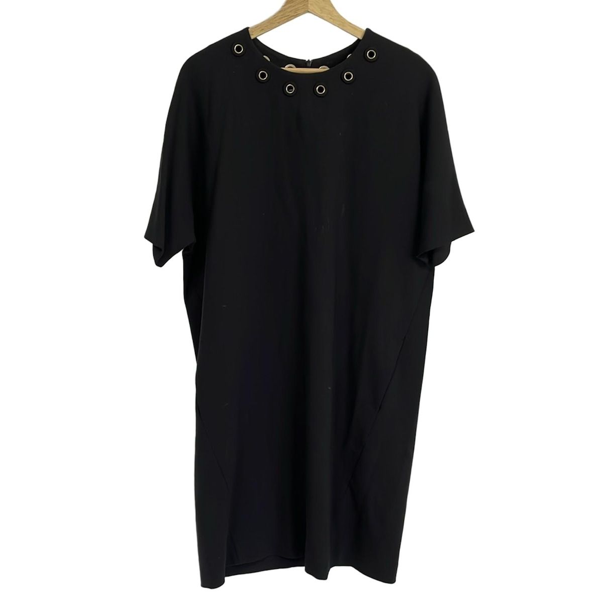 234○ ESCADA 半袖 ブラック ワンピース 34 234○ ESCADA 半袖 ブラック ワンピース 34 - メルカリ