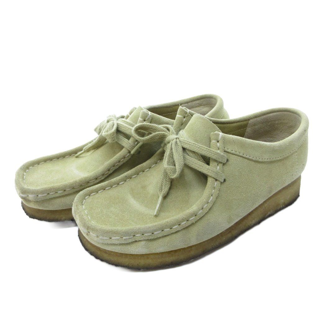 ジョンCLARKS ORIGINALS ワラビーシューズ ベージュ27㎝ ジョンCLARKS ORIGINALS ワラビーシューズ ベージュ27㎝ 美品