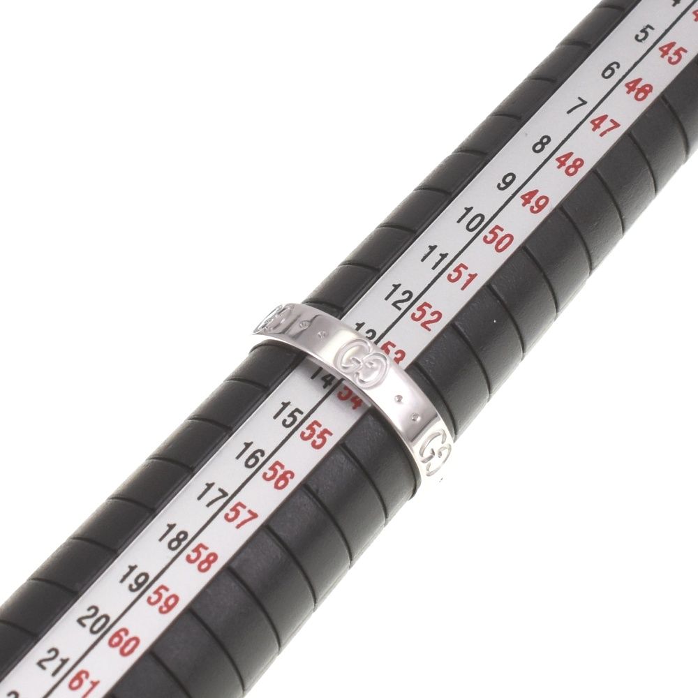 グッチ GUCCI アイコン リング サイズ54 JP14 K18WG レディース き S 139649 SIROKUMA-CORPORATION_COM