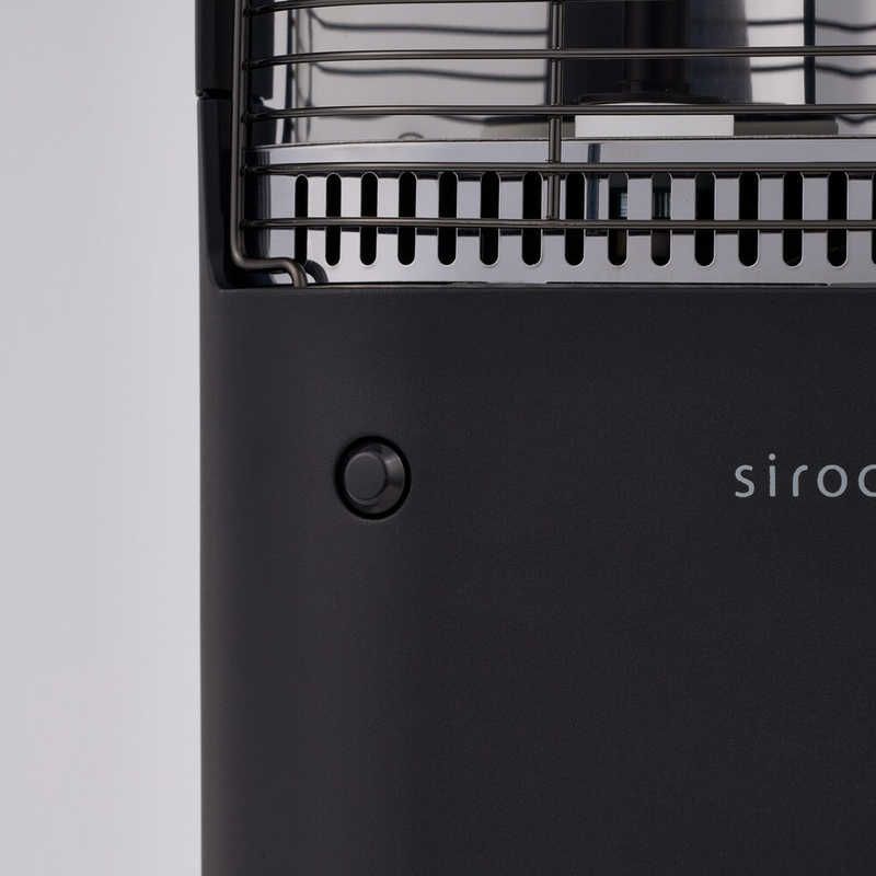 未開梱 SIROCA 足元ファンヒーター付き 遠赤外線暖房機 にこポカ siroca 石英管ヒーター 人感センサー付き ブラック SH-FC251K WWW_KANDAIZUMI_COM