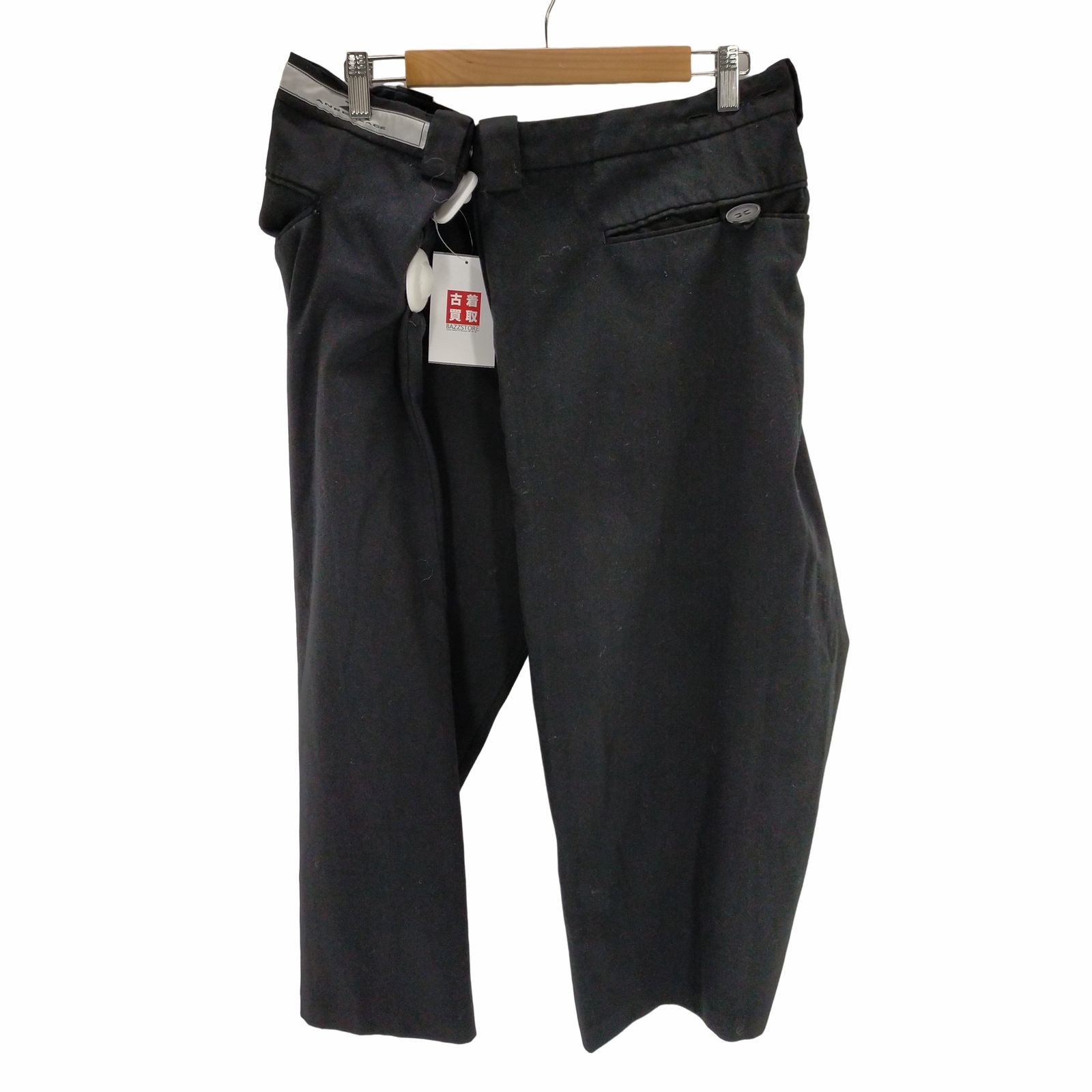 アンシーズンアンリアレイジ ANSEASON ANREALAGE wool WRAP PANTS 