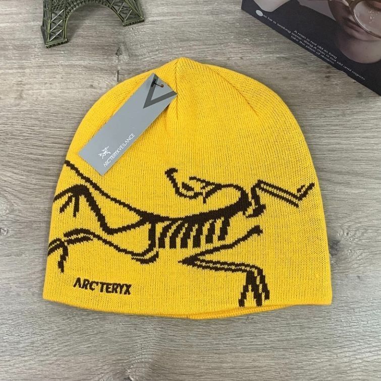 ARC'TERYX ニット帽 イエロー ARC'TERYX イエローニット帽 イエロー（黄色）系 ARC'TERYX