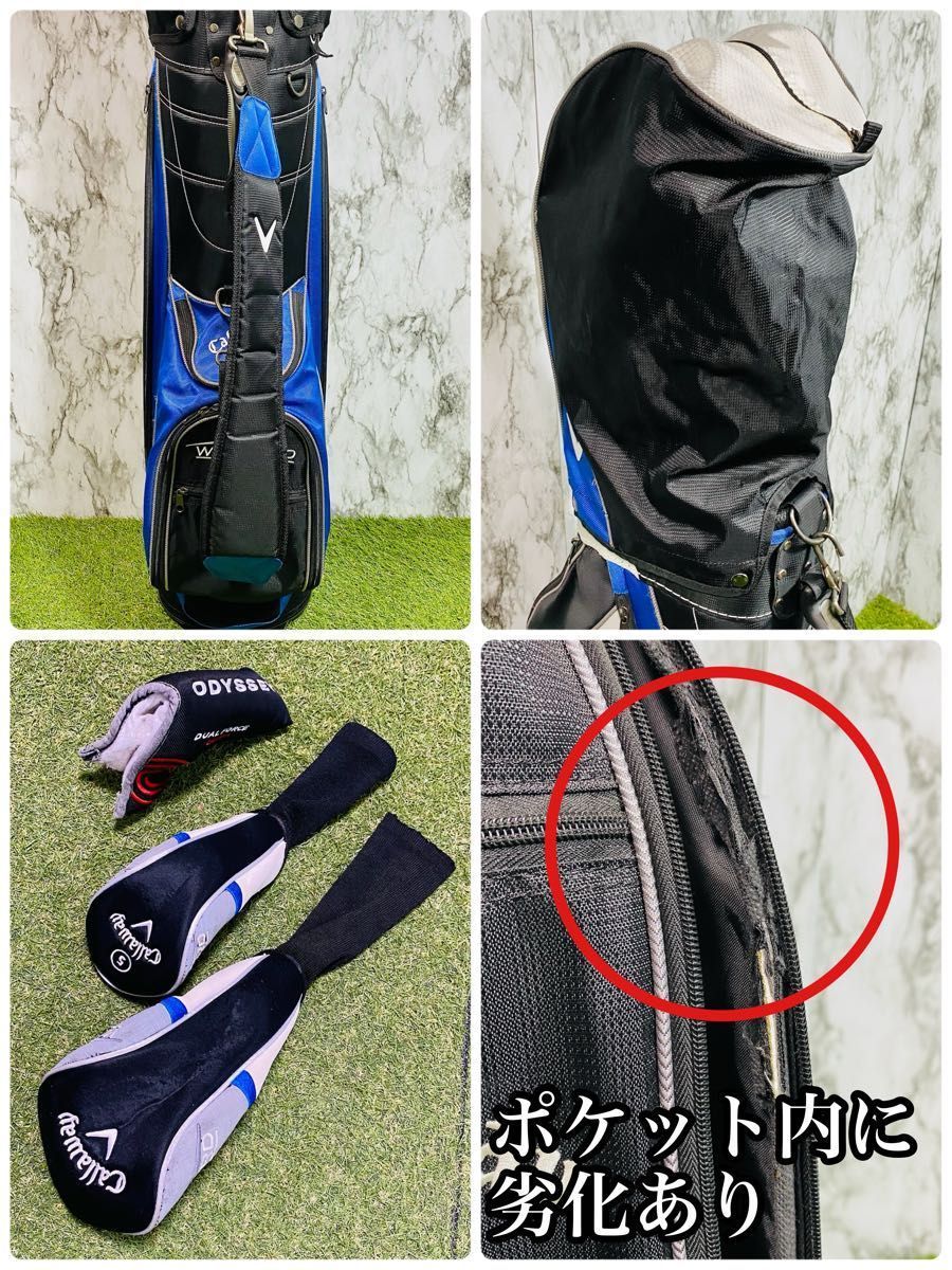 初心者向け 現行キャロウェイ warbird フレックスS ゴルフ 10本セット