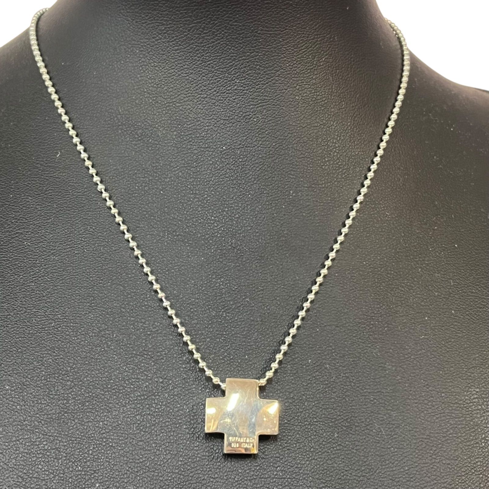 Tiffany&Co ティファニー ローマンクロス ボールチェーン 