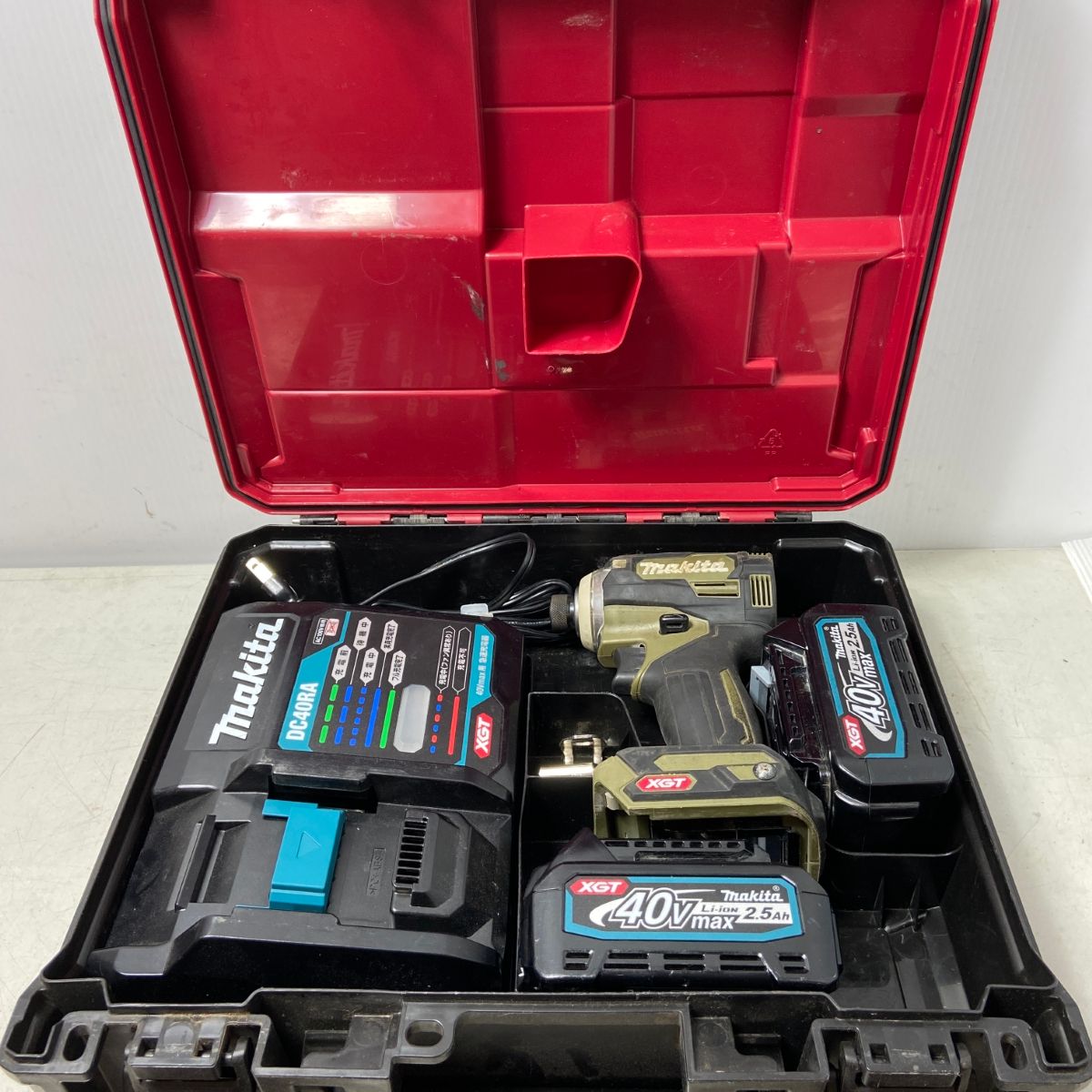 ΦΦMAKITA マキタ インパクトドライバ 40v TD001GRDX オリーブ