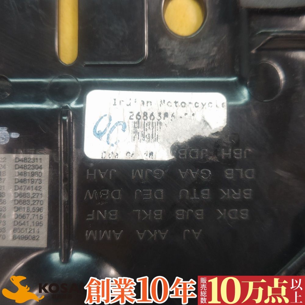 インディアン スカウト 2015-2017 純正 シート ブラック 破れあり LAWEED_CL