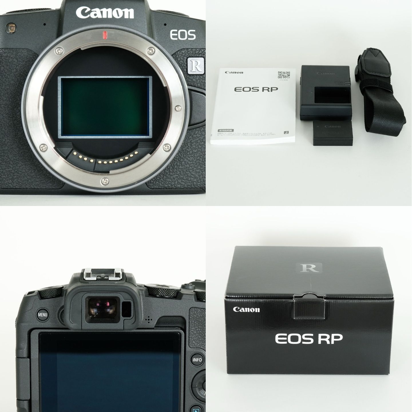 美品｜シャッター数5,000回以下] Canon EOS RP ボディ / キヤノンRF 