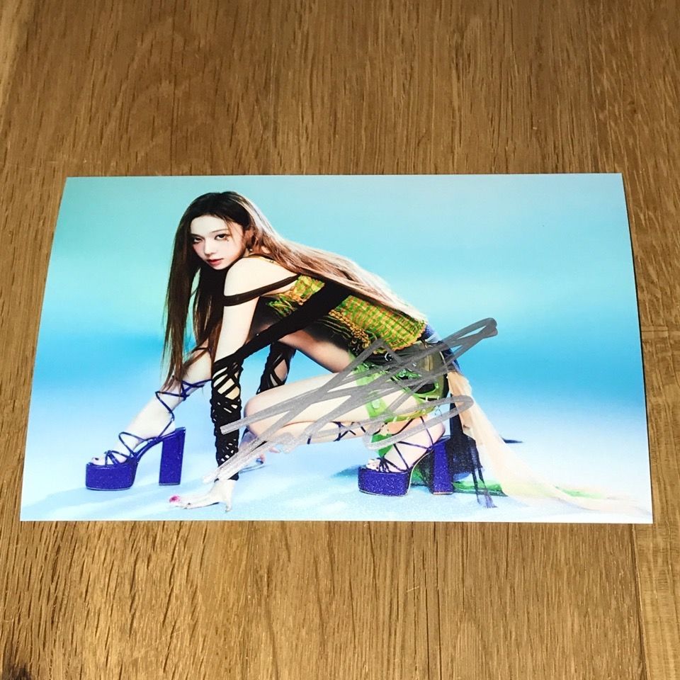 aespa 直筆サイン「Better Things」スチール写真4枚の通販 by て